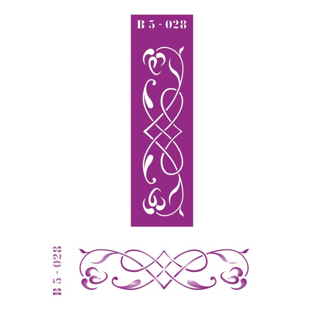 Трафарет для малювання B5 -028