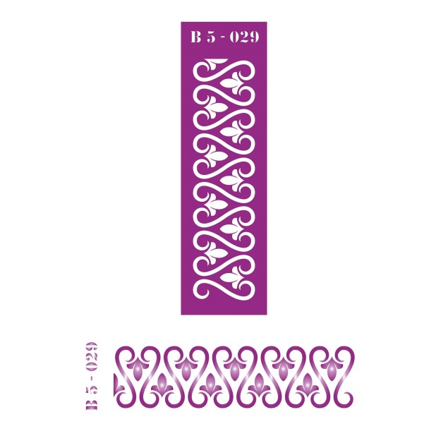 Трафарет для малювання B5 -029