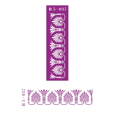 Трафарет B5 -037