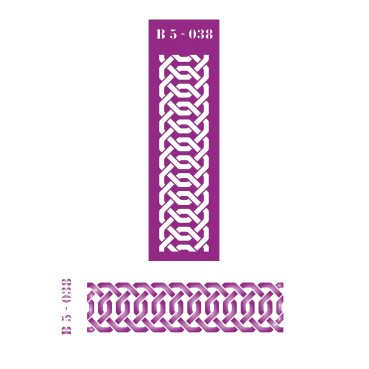 Трафарет B5 -038