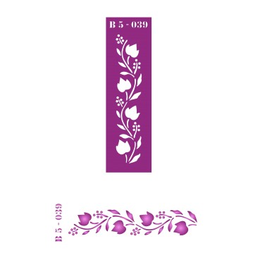 Трафарет B5 -039