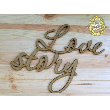 Слово "Love story" довжина, 30 см - text_photo_image 3